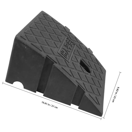 Rampa portátil de plástico para motocicletas con superficie antideslizante texturizada, práctica para transporte, rampa para automóviles en entrada de garaje y cargamento al aire libre miniatura 2