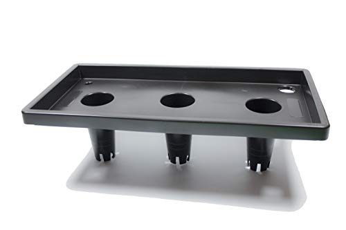 Agro Block HOMEFARM - Lid for Self Watering Planter - Top lid with 3 cavities for plants