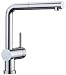 Produktbild BLANCO LINUS-S-F Küchenarmatur, metallische Oberfläche, Edelstahl finish, Hochdruck, Vorfenster, 1 Stück, 514024