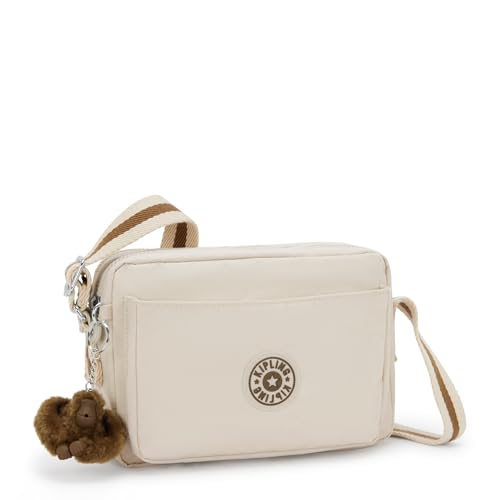 Image of Kipling Women's Abanu Medium Crossbody Bag, Lightweight, Adjustable Nylon Waist Pack with Multi-Compartment Zip Pockets