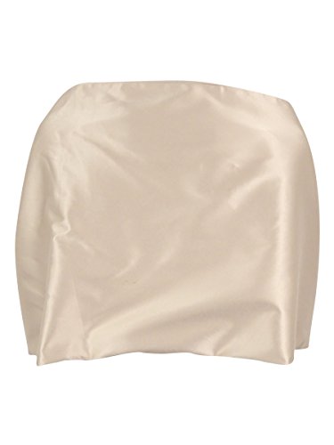 Adrianna Papell Womens Satin Pull Through Shawl/Wrap Beige O/S2