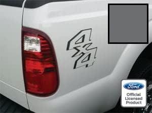 Miniatura 4 de Decal Mods Calcomanías adhesivas 4x4 para Ford F250 F350 Super Duty (2011-2016) - CW (blanco) (juego de 2) SJ1H2