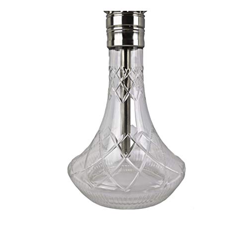 Efendi Sparkle moderne orientalische Shisha Wasserpfeife inkl Kaminaufsatz von Efendi mit Tonkopf – Bild 5