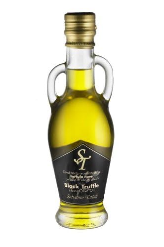 Sabatino Tartufi Black Truffle Olive Oil - Premium Gourmet, 6 Pack, 250 ml Bottles, Imported from Italy