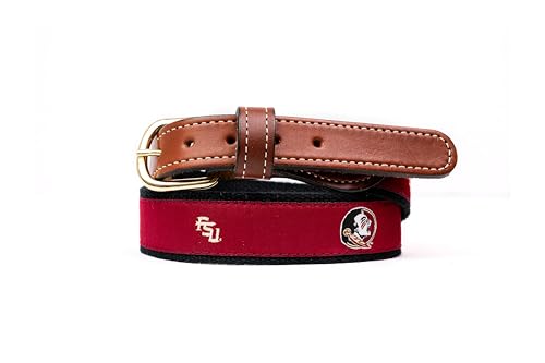 StadiumSpot Web Leather Belt for Men