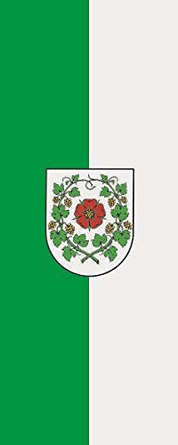 Drapeau Buckow vertical 120 x 300 cm idéal pour mât extérieur