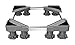 Pralka Bazowa Uchwyt Bazowy Heavy Duty 4 stóp Regulowany Lodówka 50-75 cm Suszarka Podłogi Podłogi Piedestal (Size : 8 legs)
