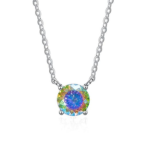 Collier Moissanite rouge 1ct pour sublimer vos soirées - 2