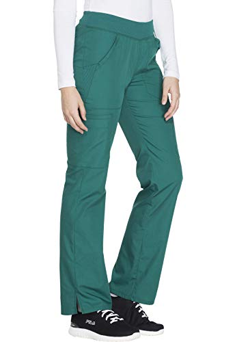 Image of Cherokee Women Scrub Pant with Straight Leg Pull-on Pant Medical Bottom with 4 Pocket & 2-Way Stretch Fabric - WW110