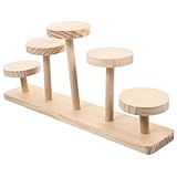 Présentoir à bijoux : un présentoir en bois décoratif et pratique peut vous aider à exposer vos bijoux délicats et vos gâteaux, présentoirs à desserts