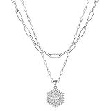 Collares de cadena de oro para mujer, chapado en oro de 14 quilates, cadena de eslabones cubanos, cadena de cadena de cadena de grano de café, collar de oro para mujer, collar de cadena gruesa,