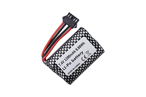 Sea Jump Accessories 2Pcs 7.4V 1200Mah Lithium Battery For R208 R308 2008 R206 Rc Remote Control Boat Battery High Speed Boat Model Accessories #TOP3