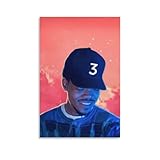 OPRLCMNO Chance The Rapper Coloring Book Music Pop Canvas Poster Bedroom Decor Sports Landscape Office Room Decor Gift Unframe-style12x18inch(30x45cm)