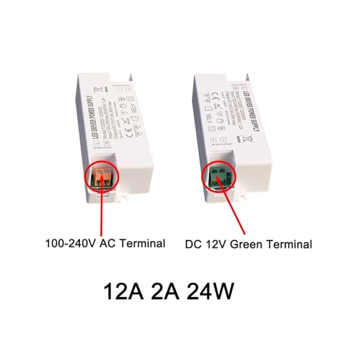 Alimentation à découpage LED 12V 36W compacte et stable à tension constante