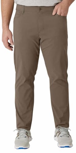Weatherproof Vintage Mens Mid-Weight Mid Rise Tech Pant (US, Waist Inseam, 34, 32, Regular, Regular, Tan)