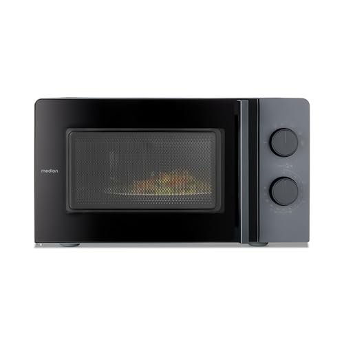 MEDION Mikrowelle klein (17 Liter, 700 Watt kompakt und...