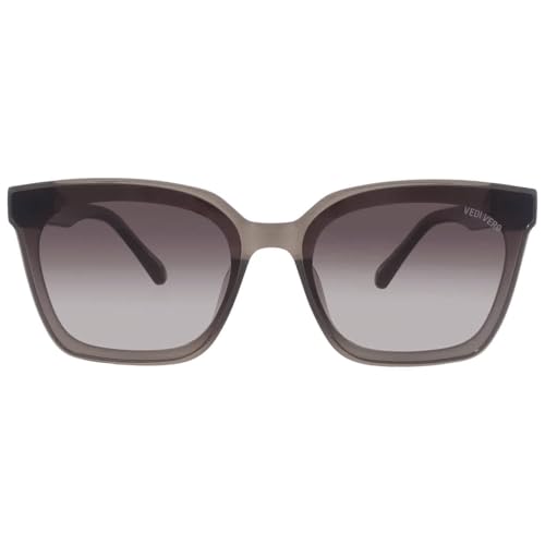Grey Gradient Square Unisex Sunglasses VVCI18 KHA 65