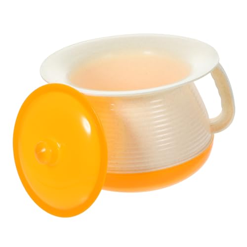 ORFOFE プラスチック製トイレ用小便器、おしっこボトルカバー、臭い防止 - 使いやすいランダムカラー
