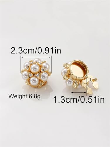 Fundas de botones de diamantes de imitación con cristales premium y clip de alta fijación 4