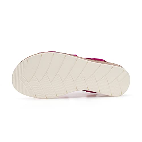 Image of VJH confort Women's Flat Sandals, Comfort Slip-on Elastic Ankle Strap Slingback Light Weight Casual Walking Sandals