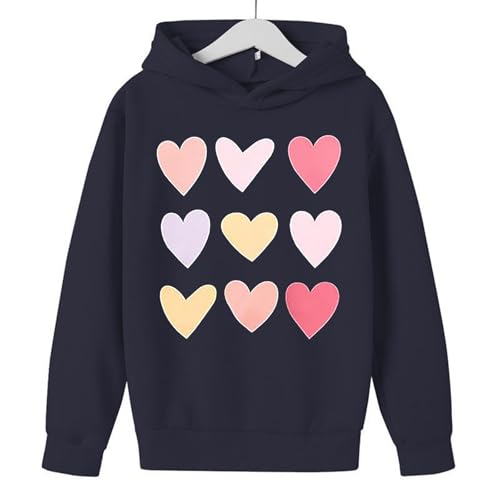Ensemble sweat à capuche cœur Saint-Valentin idée cadeau duo romantique