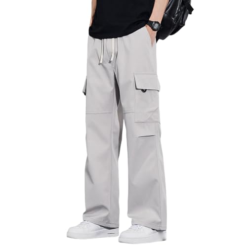 Pantalon décontracté homme léger et fluide pour le quotidien et les loisirs d'été