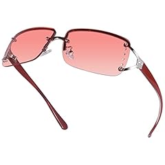 Silver Frame Red Lenses