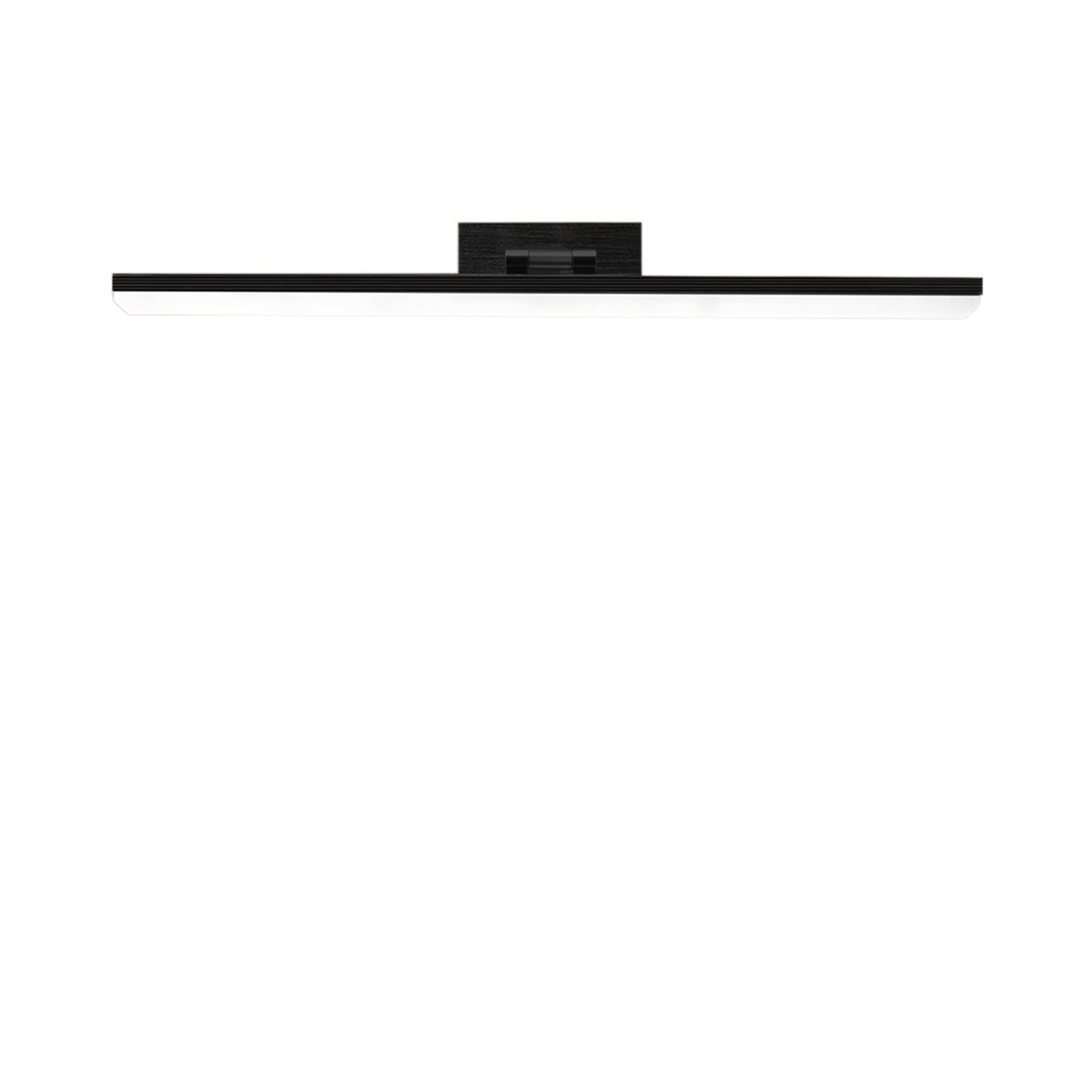 KXEcoLife Picture Lights for Wall, Led Wall Light for Barthroom Acrylic Lighting Fixture Dimmable Sconce Lamp 300/550/600mm Interior Home, Hotel(2700-3500K,BLACK550MM)