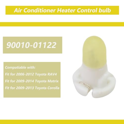 Bombilla de control HVAC Neo-Wedge con zócalo blanco 3 piezas miniatura 4