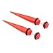 MOLDKING New 2026 1 Pair Uv Acrylic Ear Stretcher Earring Taper Spike Cheater Expandar Earrings Fashion Body Jewelry Piercing Accessories Creative Gift