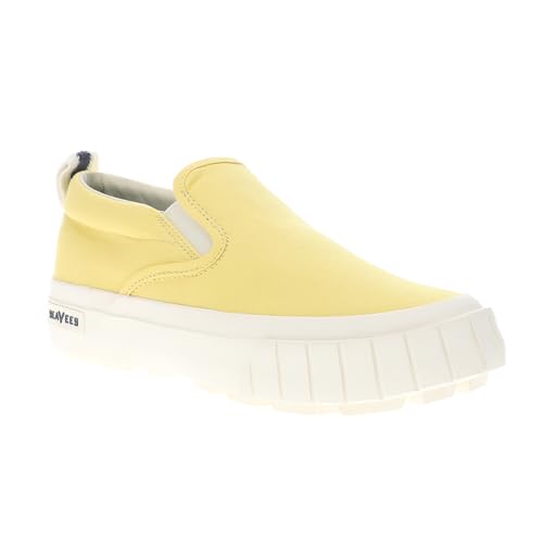 SEAVEES Womens Fairfax Lug Slip On Sneakers Shoes Casual - Yellow - Size 9 M2