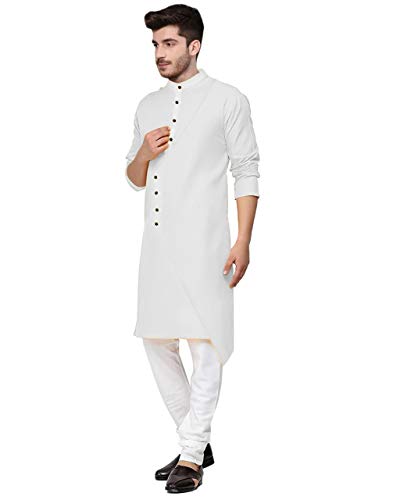 Image of OS Mens Kurta Pyjama Set with The Cross Arrow Classic Look PARRTEN with 14 Colour VARITION and 100% Cotton (Royal Look, Wedding, Party, Birthday,)
