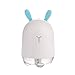 Nawilżacze do sypialni Piękny nawilżacz królika nawilżacz USB aromat dyfuzor z lampą LED mini ultradźwiękową chłodną mgłą Maker Fogger do oczyszczacza powietrza samochodu biurowego Nawilżacze do domu