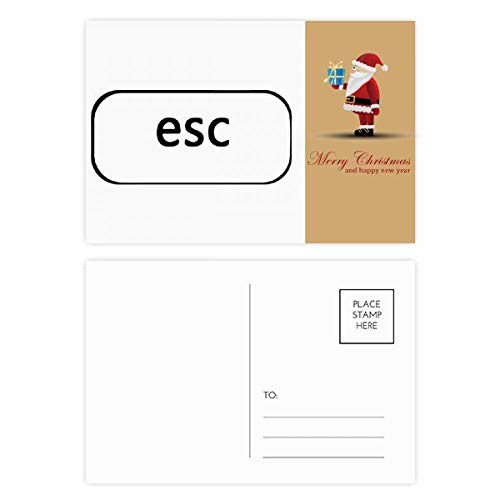 Lot de 20 cartes postales clavier et remerciement pour écrire vos messages