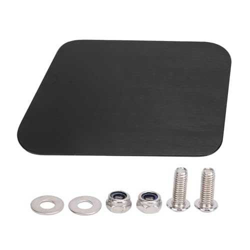 Plaque d'immatriculation personnalisée BRILVERDE en aluminium brossé noir ultra résistant
