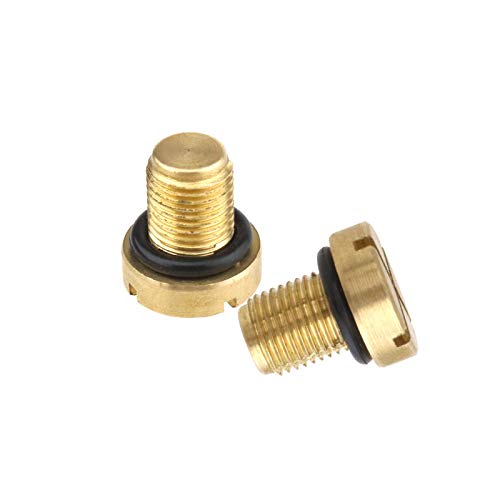 Create idea Vis de Purge réservoir de Liquide Refroidissement Purge de Bouchon vis Tuyau de radiateur Vis pour Voiture, 17111712788