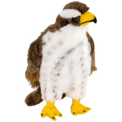Peluche faucon Carl Dick 23cm oiseau réaliste lavable