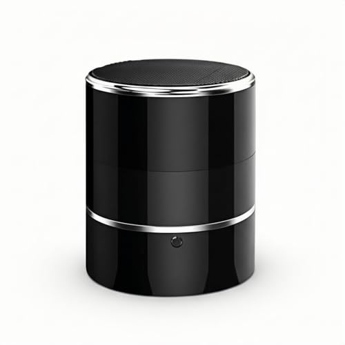 Cámara espía oculta WiFi Altavoz Bluetooth con lente giratoria de 180° - Cámara inalámbrica de mascot 1080P HD, detección de movimiento, aplicación de transmisión en vivo para vigilancia de oficina en