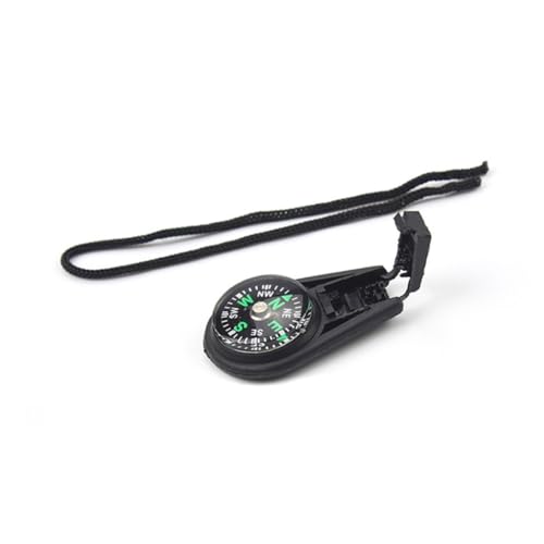 Brújula mini de supervivencia con llavero POPETPOP miniatura 6