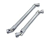 HOPLEX Stainless Steel Drive Shaft 112-165mm and 138-213mm for RC Crawler Car Upgrade Parts Accessories