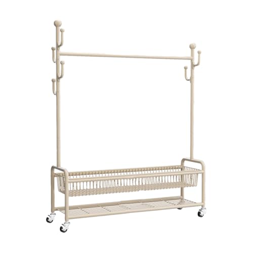 Portant à vêtements pour le rangement efficace des vêtements suspendus