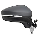 用 Vw 用 ティグアン 2016-2018 6線 9線 自動電動調整パワーヒーター付き折りたたみターンシグナル サイドミラー アッシー(D,R 13Wires)