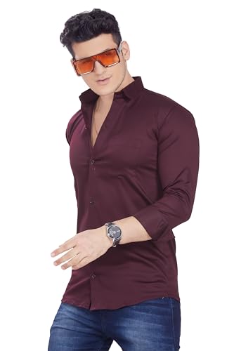 Image of DIVISIVE Men's Solid Slim Fit Shirt