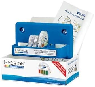 QT-10 pHydrion QT-10 Hydrion Quaternary Ammonium Test Paper, 15-ft roll, Box of 10 (Pack of 10)