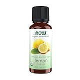 NOW Solutions Organic Lemon Essential Oil, 1-Ounce