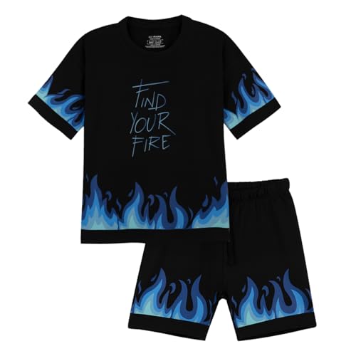 Image of Nap Chief Kids Cotton Official Nick Jr. Printed Co ord Sets for Boys & Girls, T Shirt and Shorts for Casual Wear