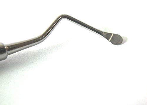 ADDLER DENTAL LUCAS CURETTE SURGICAL INSTRUMENT DOUBLE ENDED SOLID PREMIUM 6 MM HANDLE .LIFE TIME ANTI RUSTING WARRANTY.