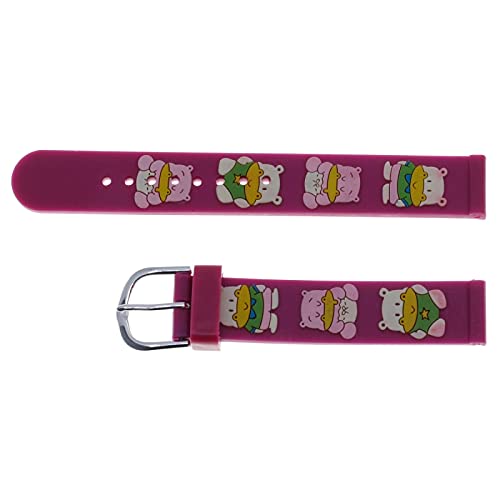 CHRISTIAN GAR CG-20273 - Correa para Reloj Infantil de Silicona (14 mm)-Morado Cover