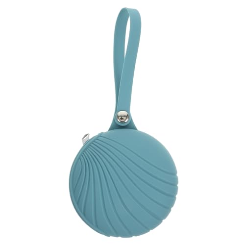 Didiseaon Silicone Pacifier Storage Bag Sturdy Zipper Pacifier Pouch for Mom Holder Keychain Travel Essential