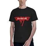 KyleCServaiss Tee Big Boys Short Sleeve Crewneck Casual Clothes for Van.1986 Halen Medium Black